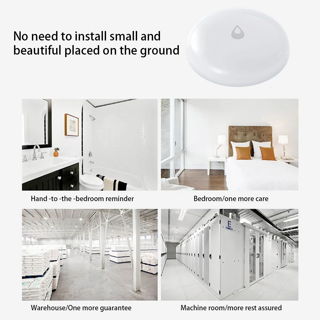 

Flood Alarms Heater Water Leak Soaking Detection Sensor Overflow Leakage Detector Home Warehouse Security Systems