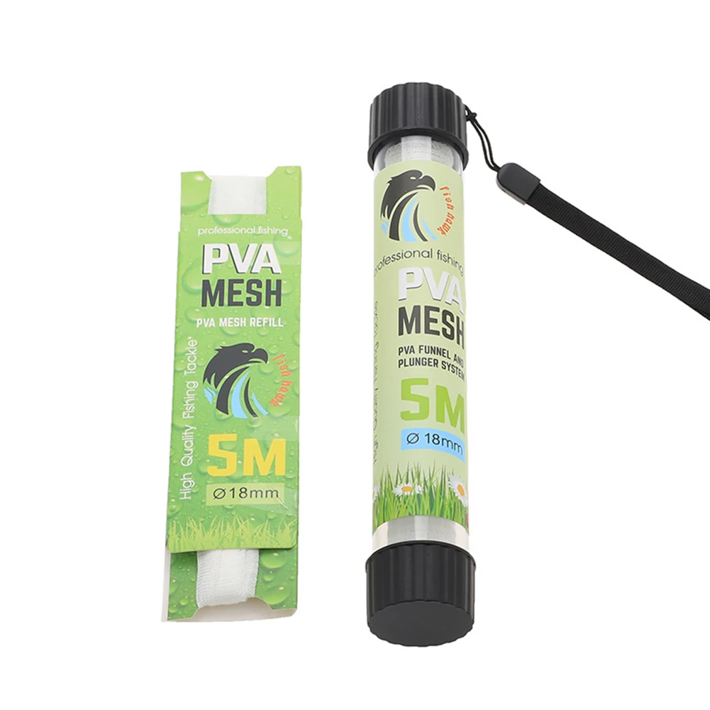 5 м ПВА рыболовная сеть растворимая узкая Водорастворимая сетка для заправки