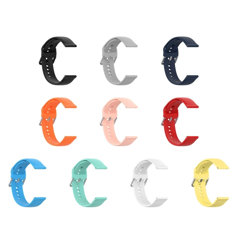 

Quick Release Smart Watch Support Loop Accessories Silicone Wristband Bracelet Compatible with Watch 2 Soft Straps