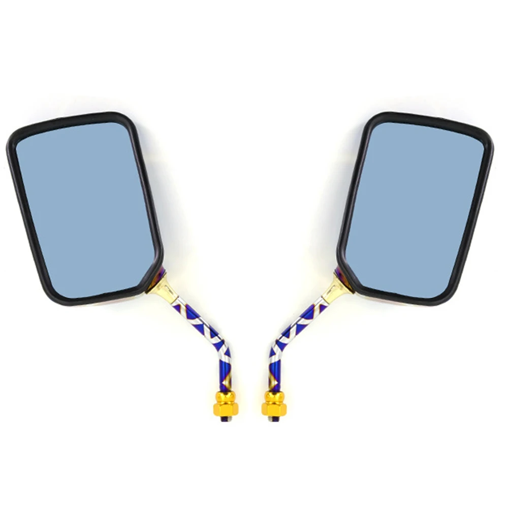 

Universal Motorcycle Modified Burnt Titanium Electroplating Color Rearview Mirror For Honda NC700X CB500X CB650F PCX125 PCX150