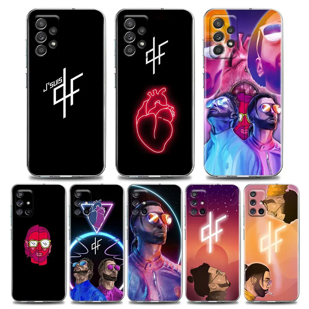 

Rapper QLF x PNL Brothers Pnl Singer Clear Case For Samsung Galaxy A52 A53 A72 A53 A73 A51 A33 A32 A41 A22 A23 Soft Phone Cover