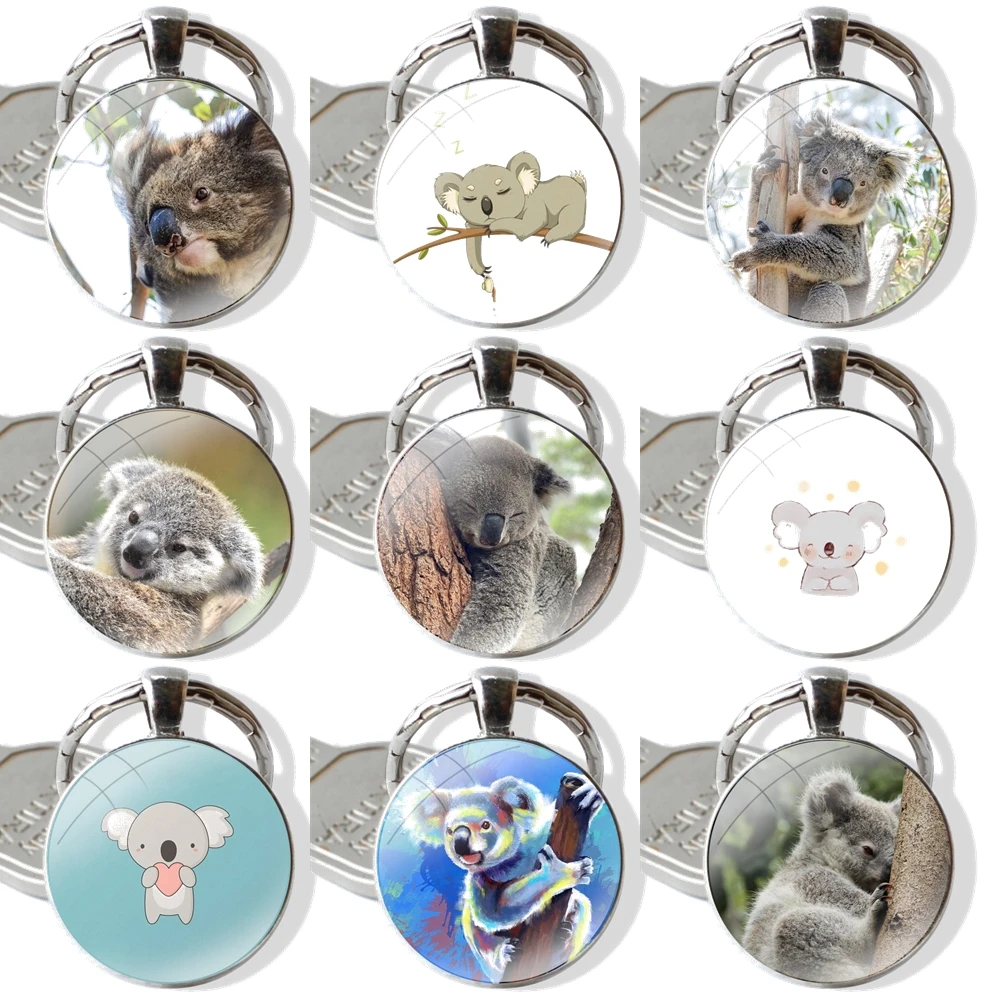 Брелок с надписью Austrlia Koala 25 мм