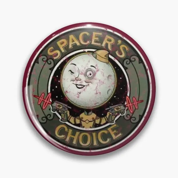 

The Outer Worlds Spacer Is Choice Emblem Customizable Soft Button Pin Creative Brooch Women Cute Gift Lover Collar Decor