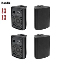 High Sound Quality 5.25 Inch 200W waterproof  Indoor Outdoor dual Speakers Wall Mount System For Garage, Basement ,living room