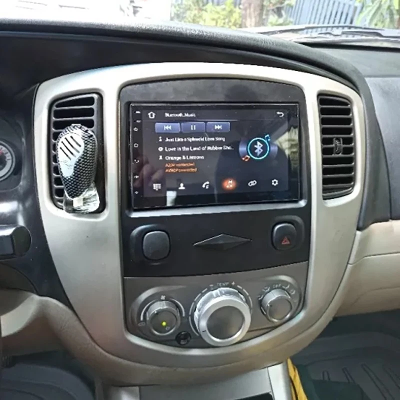 

2Din Автомобильная радиоустановка Fascia Для Ford Escape 2008-2010 DVD стерео рамка пластина адаптер монтажный приборной панели комплект ободка