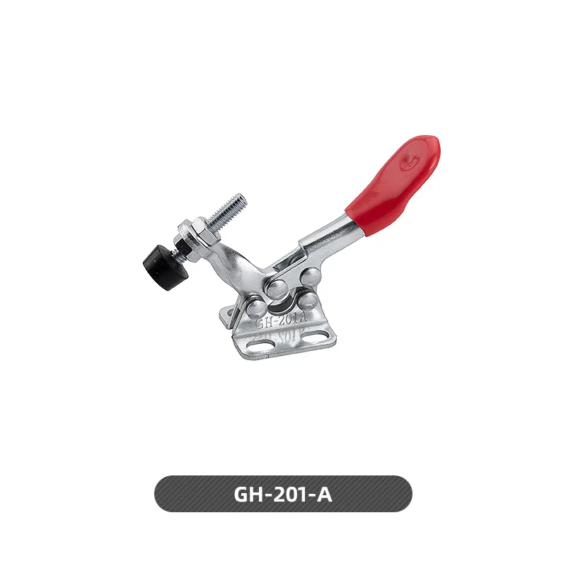 

Woodworking Fix Clip Horizontal Quick Release Tools Antislip Covered Toggle Clamp Antislip DIY Hand Tools Clamps For Machine