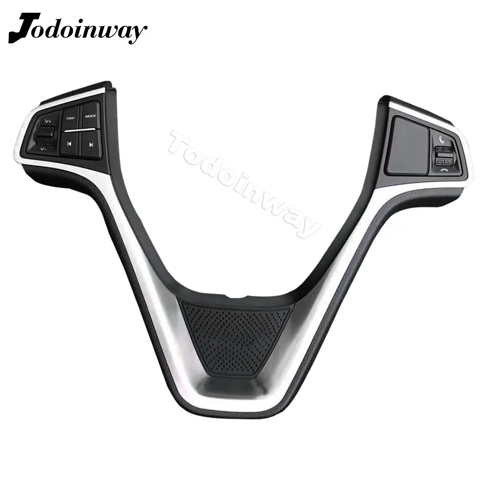 

Audio Media Volume Switch Panel Car Steering Wheel Cruise Control Frame accessories For Geely Emgrand X7 EX7FC SUV Vision X6 NL4
