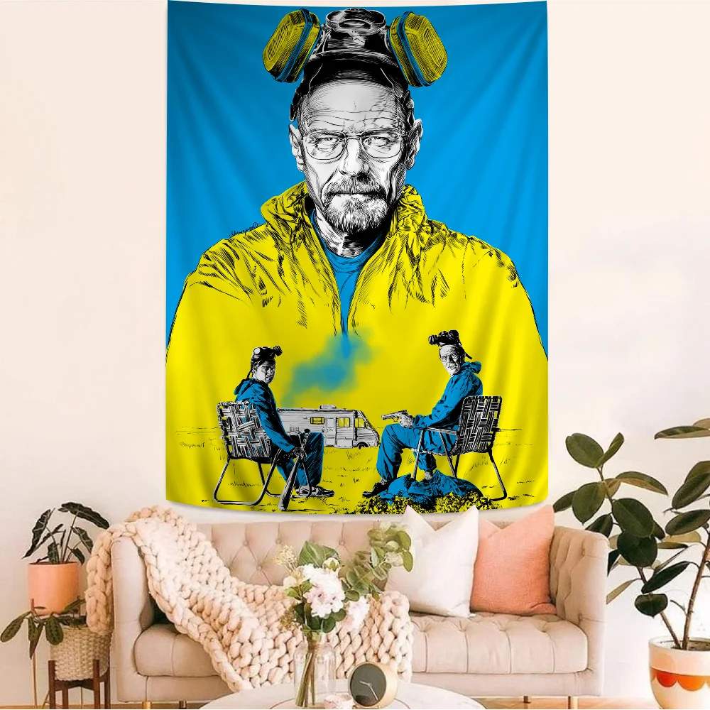 Breaking Bad Self-adhesive Art Poster Fancy Wall Sticker For Living Room Bar Decoration Vintage Decorative Painting