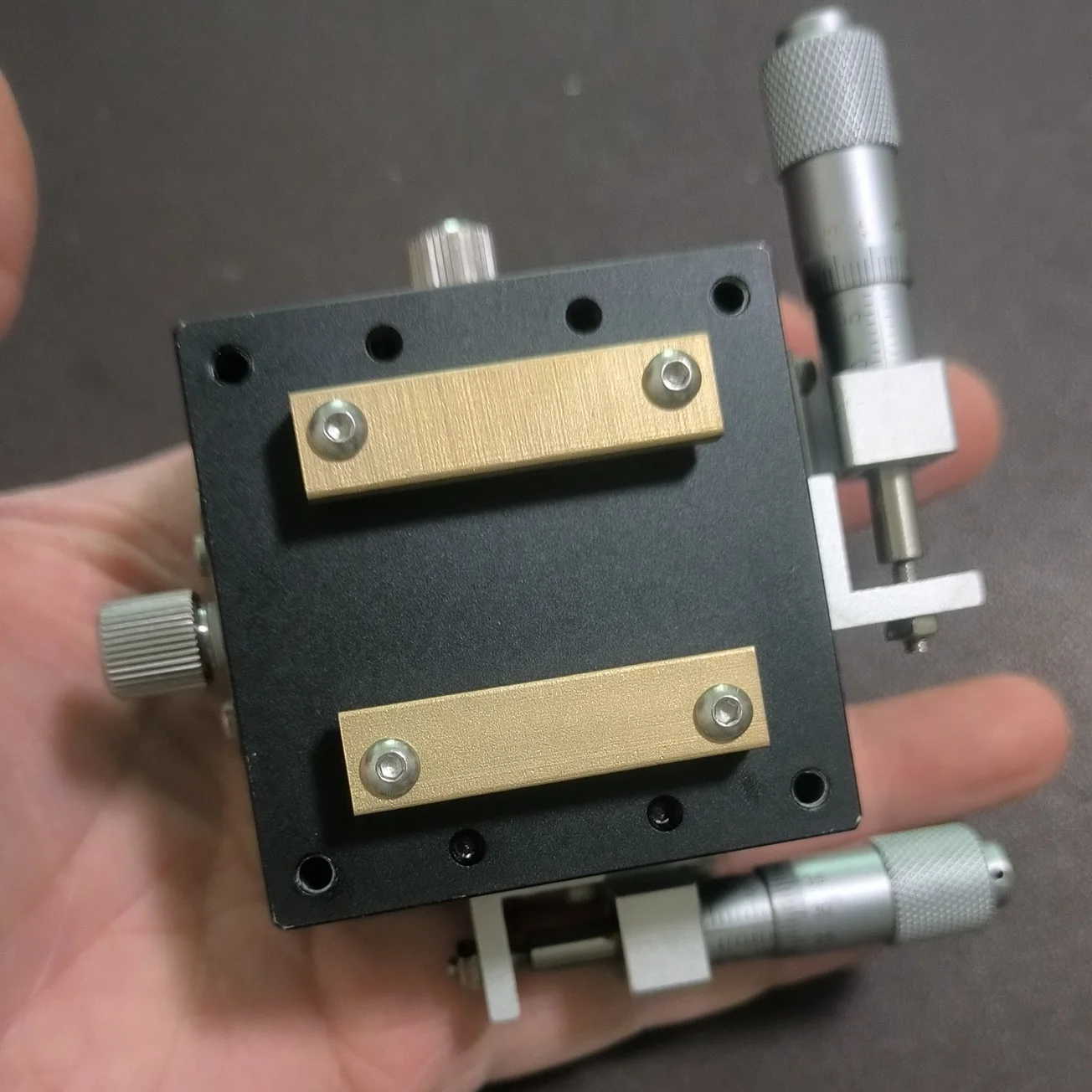 

Рама для точной настройки линейной ступени оси XY 60 мм