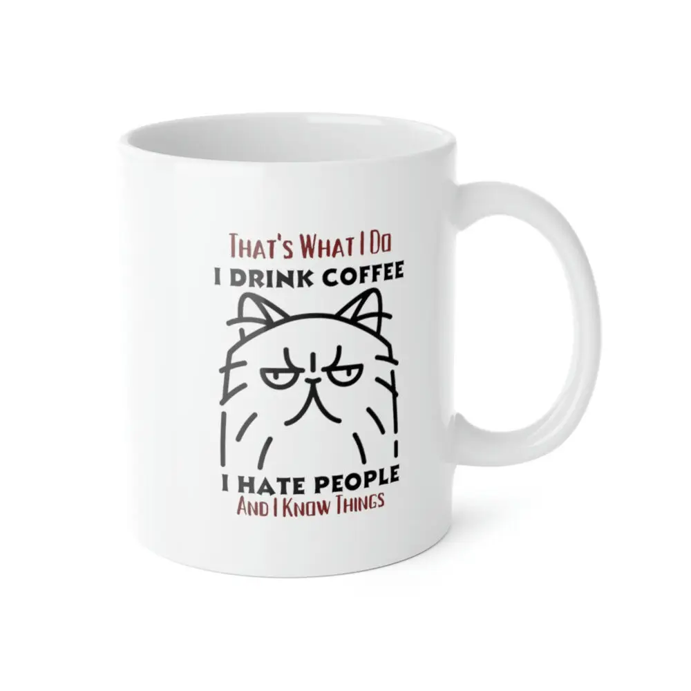 

Funny Coffee Cat Mug That'S What I Do Best Cat Mum Is Coffee Spelled Backwards