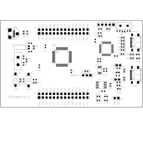 STM32G474RBT6 Комплект платы для разработки ядра ARM Обучение ST Start
