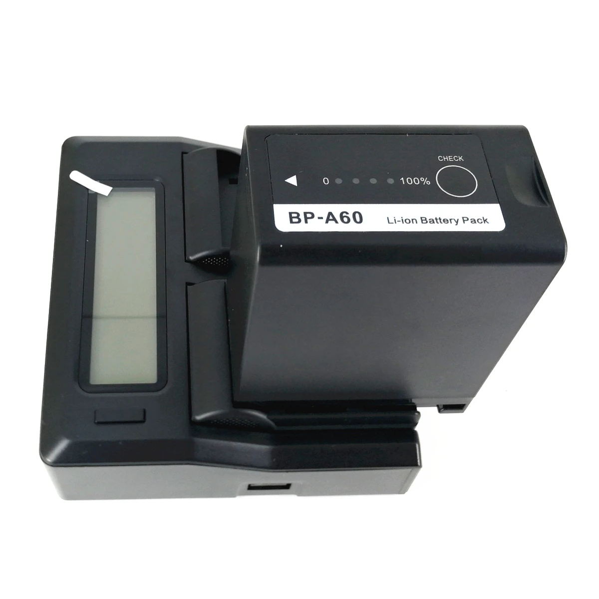 Аккумуляторная батарея 6800 мАч + двойное зарядное устройство с ЖК-экраном для Canon