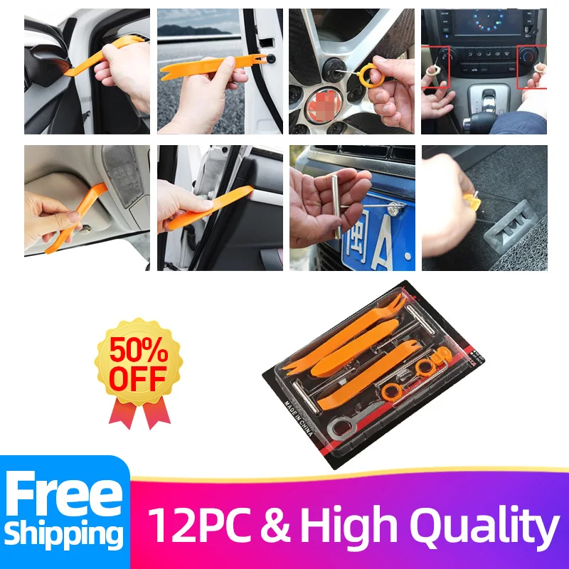 

Auto Car Radio Door Clip Panel Trim Dash Audio Removal Open Installer Pry Tool for Vehicle