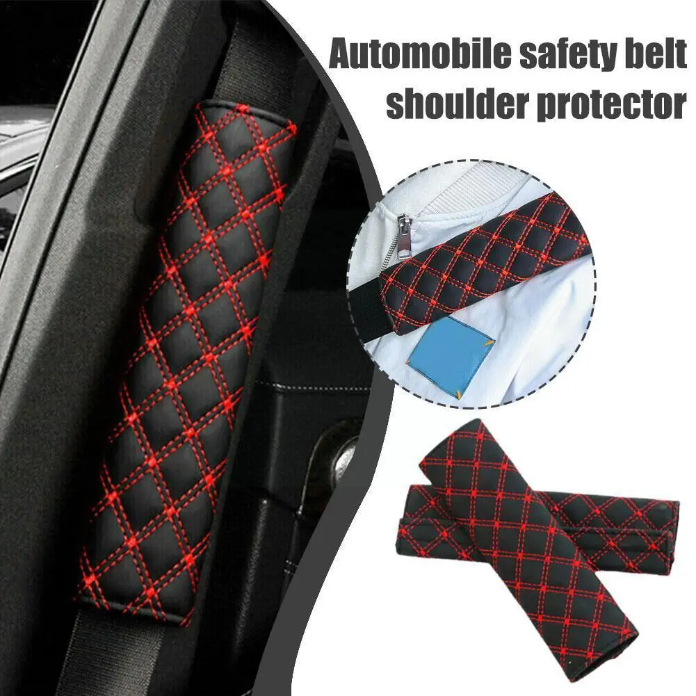 

Auto Colorful Child Adults Safety Belt for Cars Shoulder Pads Protection Car Seat Belt Cover Seat Belt Pillow Car Accessori Y5O2