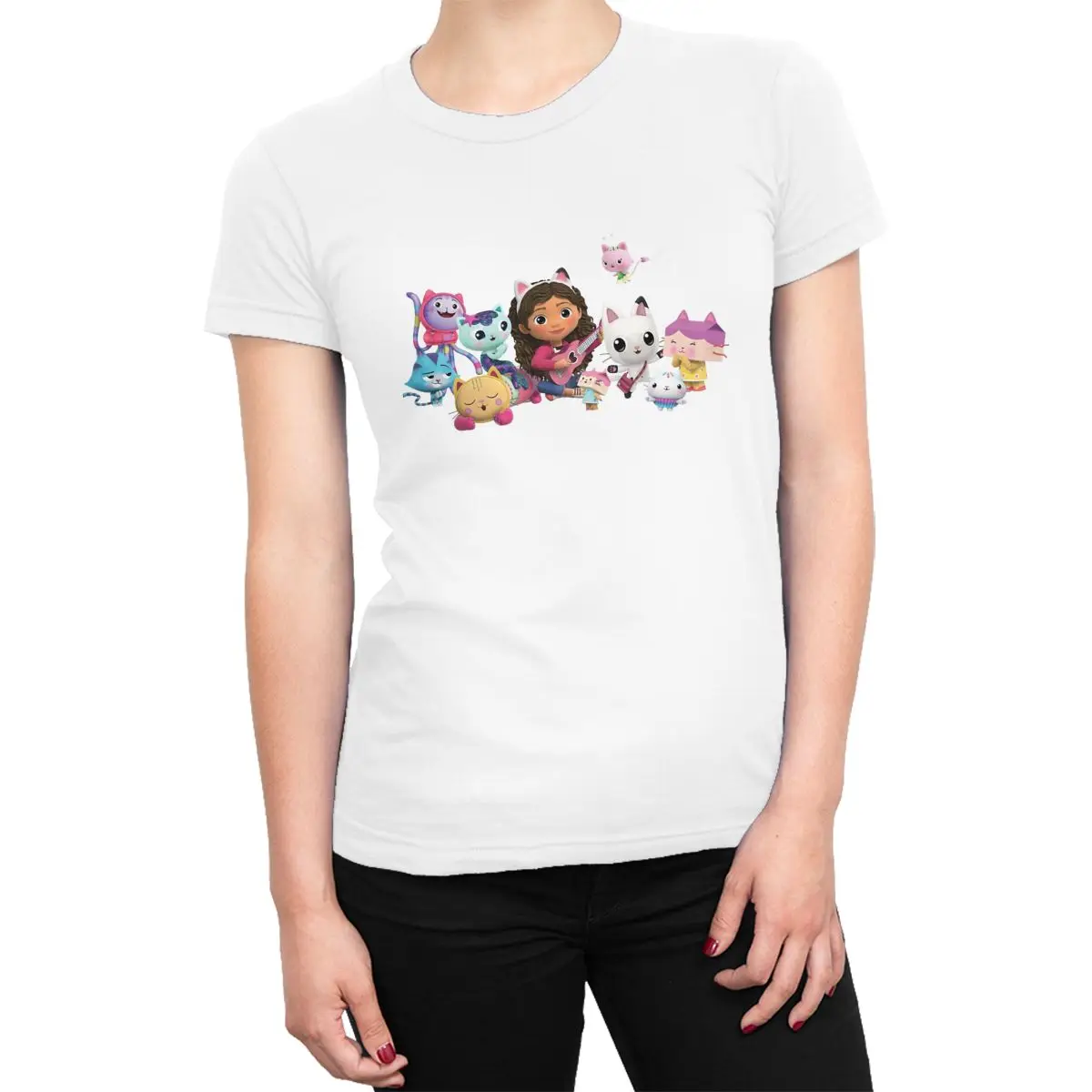 Уличная футболка Gabbys Dollhouse повседневные футболки трендовая для женщин Лидер