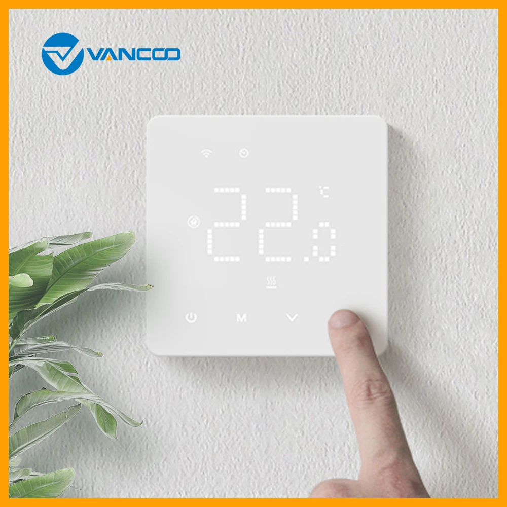 Умный термостат для теплого пола Tuya Wi-Fi с Alexa Alice