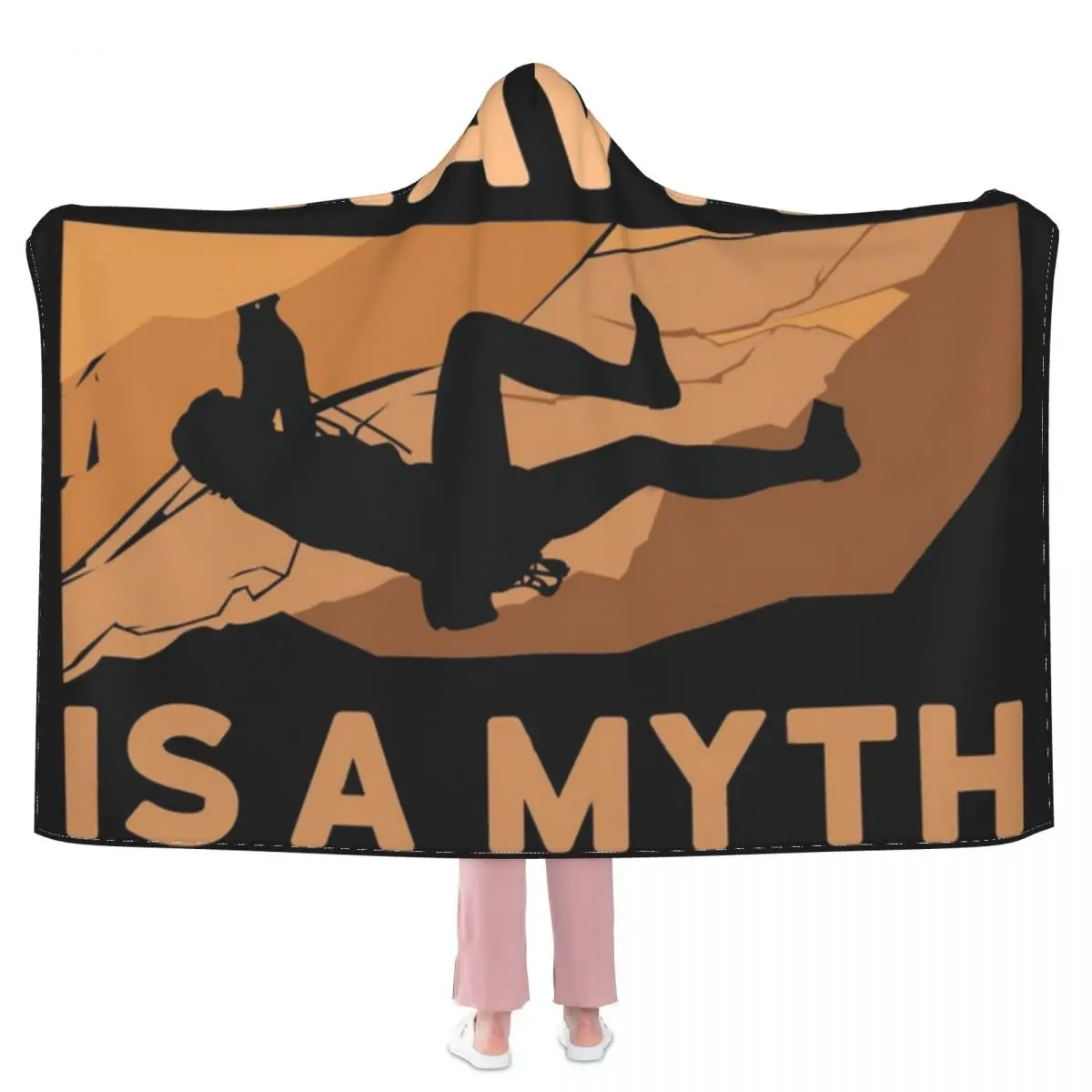 

Спортивное супермягкое одеяло для скалолазания, дешевое покрывало с капюшоном, Флисовое одеяло в эстетическом стиле