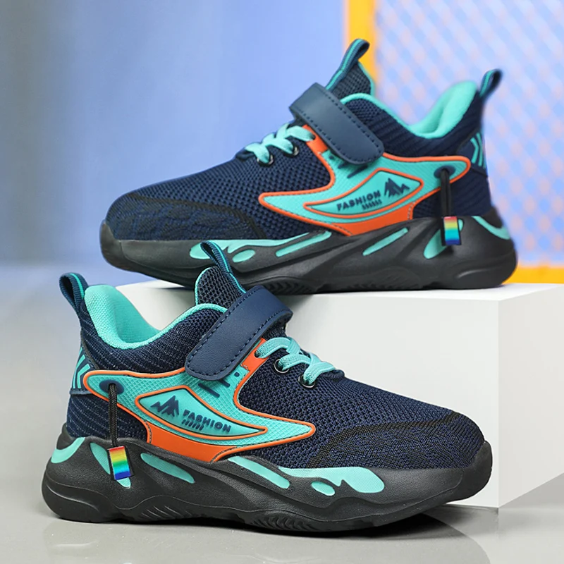 

Кроссовки для мальчиков, трикотажные, дышащие, удобные