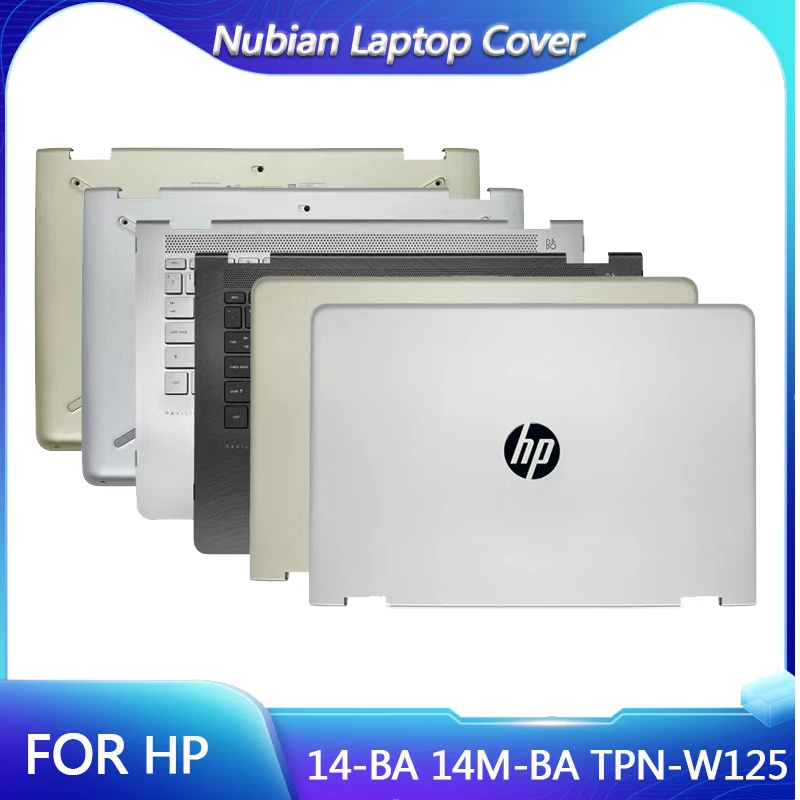 

HP Pavilion X360 14-BA 14M-BA TPN-W125 LCD Back Cover Bottom Cover Top Bottom Cover Touch free 14 inch Palmrest Keyboard