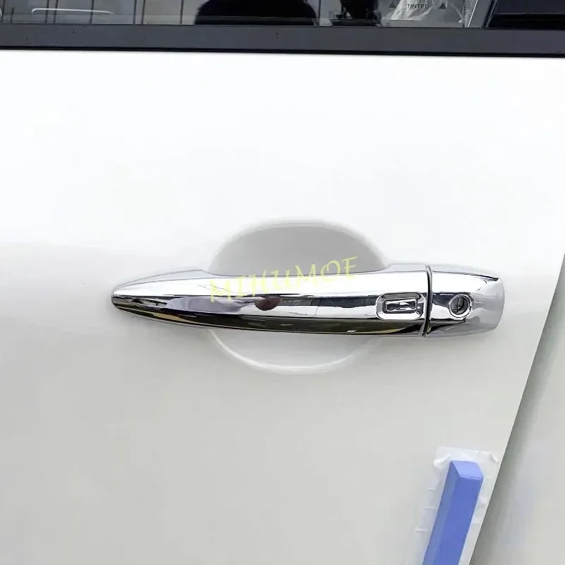 

Хромированная внешняя крышка дверной ручки без ключа для Nissan Rogue X-Trail T33 Qashqai J12 Pathfinder Sentra Altima 2021-2025 гг.