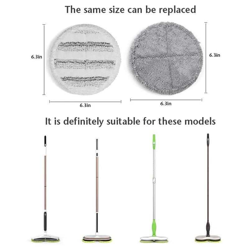 SEWS-4 шт. электрическая накладка для швабры GOBOT скребок пола домашней кухни чистка