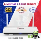 Leadcool QHD Iptv Box Android 9,0 4K Full HD медиаплеер Amlogic S905W 2,4G Wifi 1080P Smart Iptv Box Доставка из Франции Leadcool