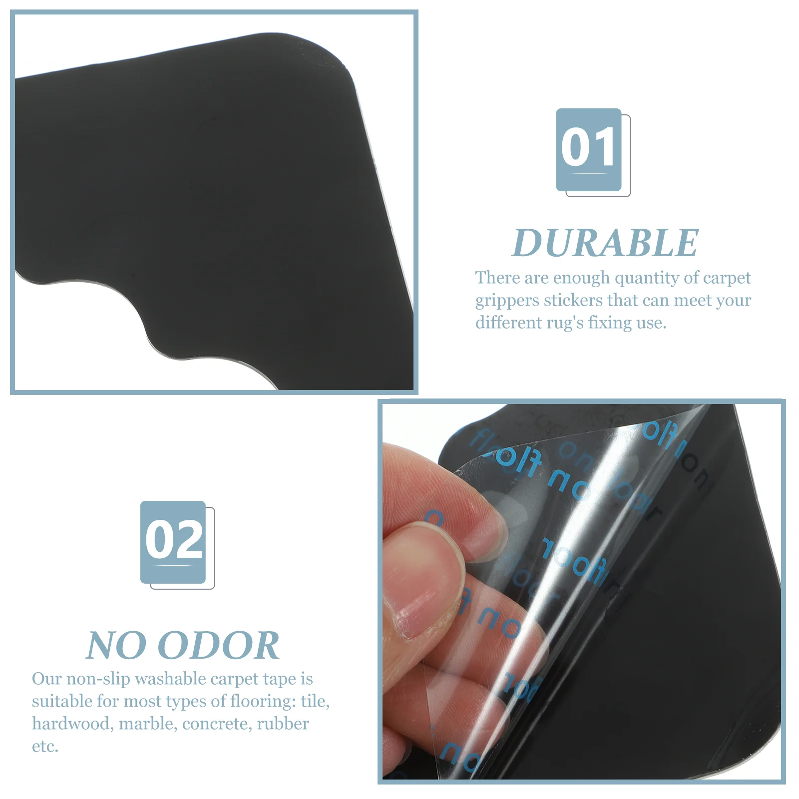 Рисунок 6 - нескользящие накладки на коври