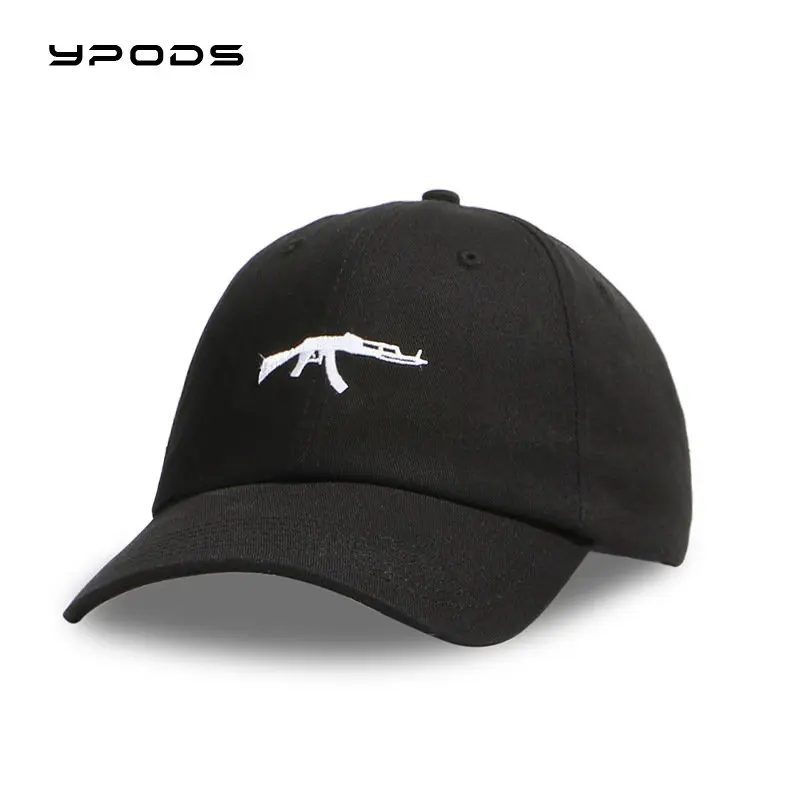 

Popular Pistol Machine Gun AK47 Baseball Hat Men's Sunshade Hat Casquette Femme Hats for Men Women
