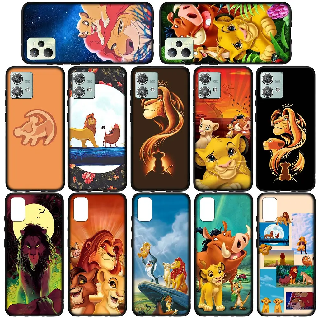 The Lion King Simba Pumbaa TPU Case for Xiaomi Poco C65 X3 NFC GT X4 M4 M6 Pro F3 Redmi 13C 14C Phone Cover Flexible Casing