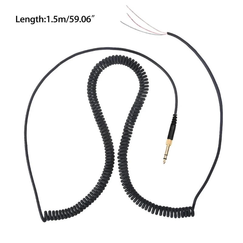 Кабель наушников для адаптера ATH-M50 ATH-M50s MDR-7506 Сменная пружинная катушка