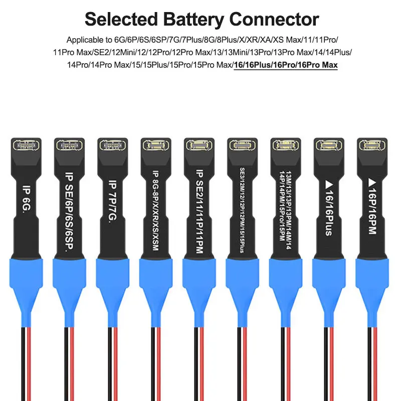 Фото SUNSHINE SS-905K Серия IP6G-16PM Силиконовый кабель питания Гибкий FPC Soft Flex Без батареи, Быстрое включение, Инструменты для ремонта №3