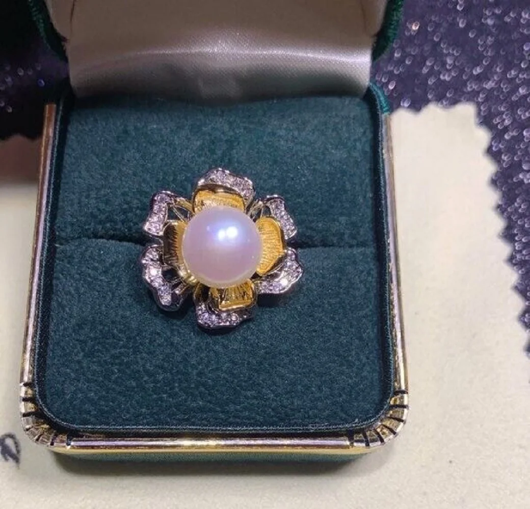 Великолепный комплект подвески и серьг с белой заклепкой жемчугом Южного моря AAAA