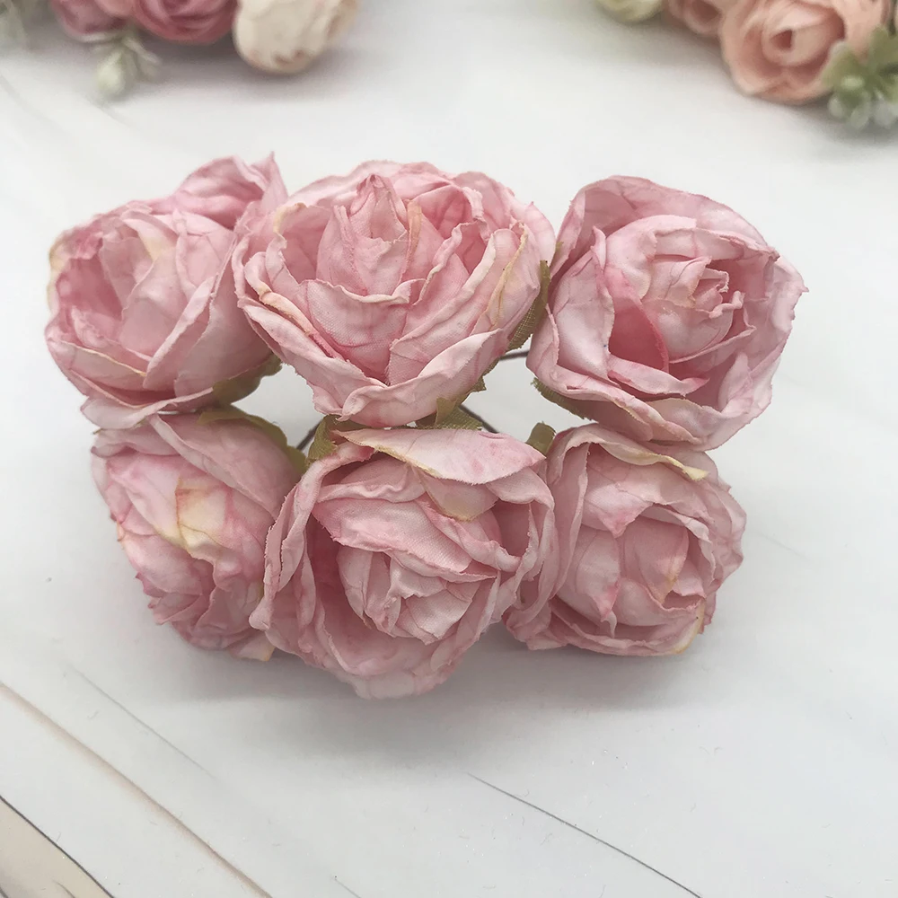 

Шелковый бутон розы для декора