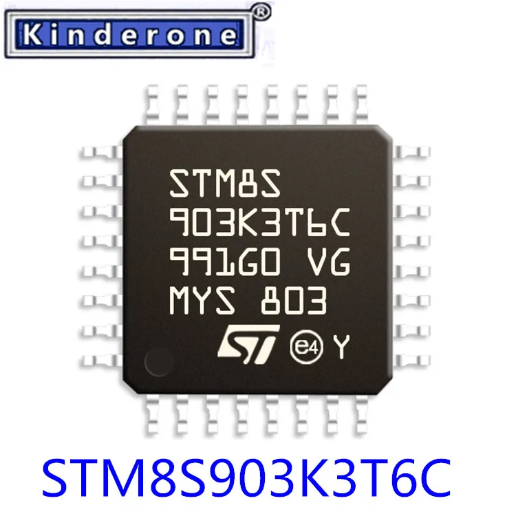 

10 шт. STM8S903K3T6CTR STM8S 903K3T6CTR STM8S903 K3T6CTR STM8S903K3T6C ST E4 QFP-32 электронные компоненты STM8S 16 МГц 8-бит MCU