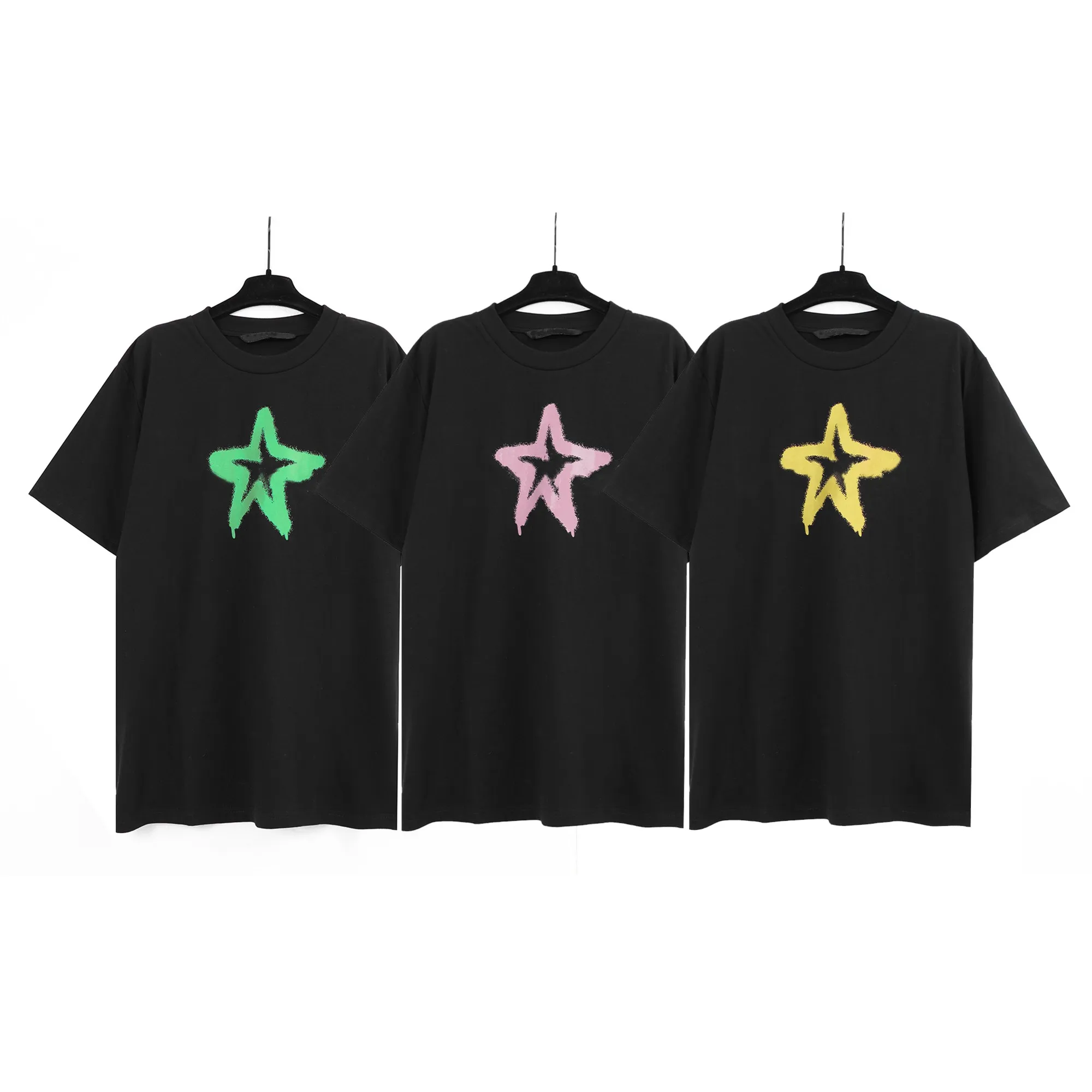 

Мужские и женские футболки с надписью Angel 23SS, модные повседневные футболки для мужчин и женщин, европейский размер