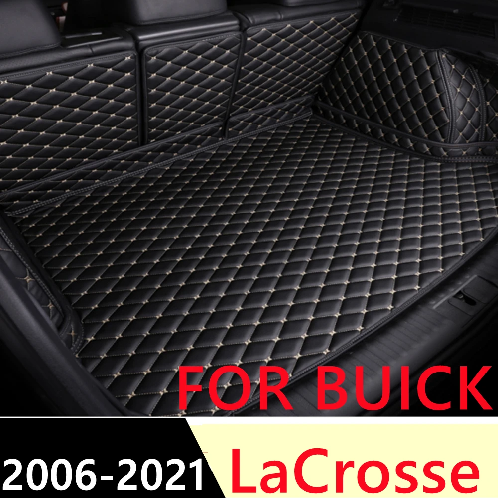 

Коврик для багажника автомобиля для BUICK LaCrosse 2006-21, для любой погоды, XPE, кожаный, под заказ, задний Чехол для груза, коврик, подкладка для багаж...