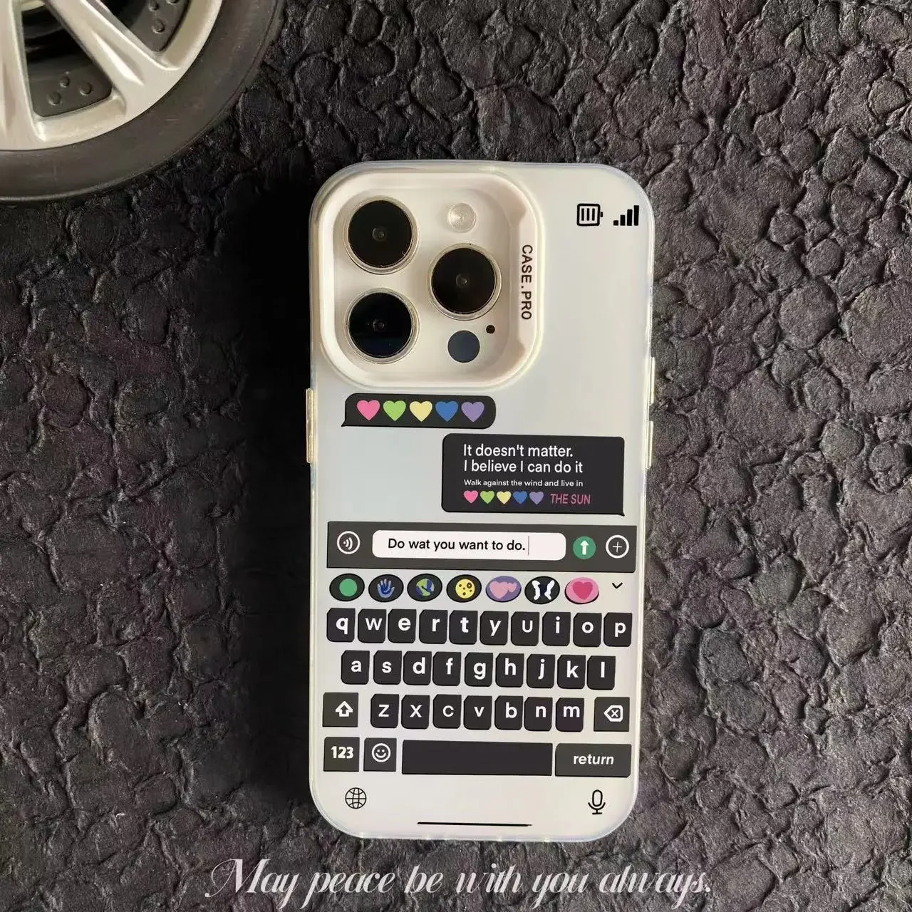 Модный чехол для телефона с креативной клавиатурой подходит iPhone X R XS Max 7SE 8P IPhone 16