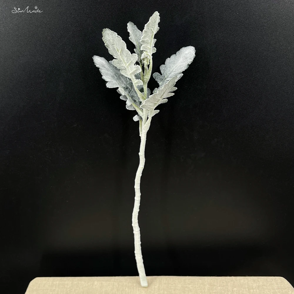 

SunMade искусственные серебристые ветки хризантем