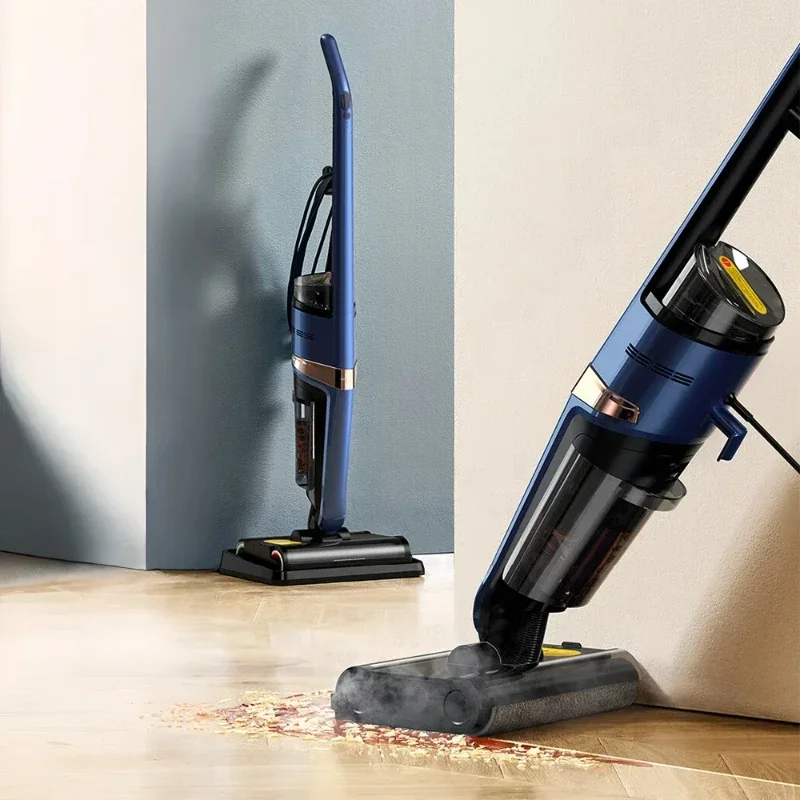 Deerma-Efregão Elétrico de Lavadora Vapor X30 Eixo Duplo Purificador Piso para Casa Equipado com Auto Limpeza