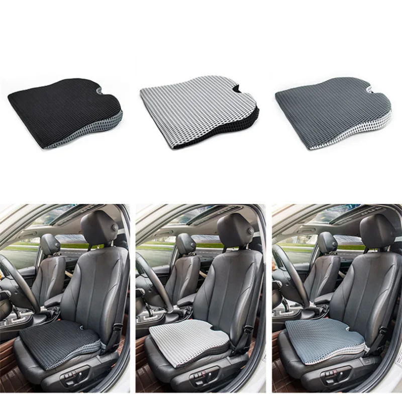 

Car Wedge Seat Cushion For Car Driver’s Seat Office Chair Wheelchair Memory Foam Seat Orthopedic Support And Low Back Pain