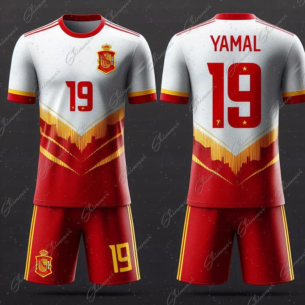 Спортивная быстросохнущая футбольная форма из полиэстера для мужчин и детей