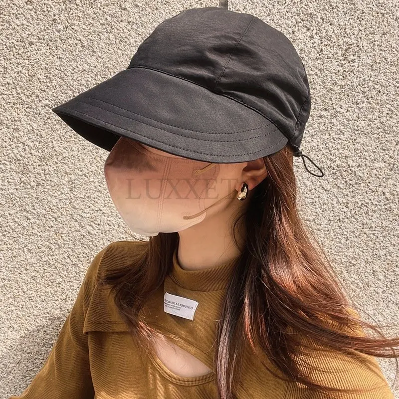 

Women Girls Summer Sun Hat Wide Brim Anti-UV Protection Visors Caps Sunscreen Hats Folding Dome Outdoor Beach Travel Hiking Hats