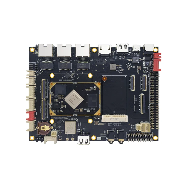 Плата разработки Allwinner T527 основная плата A527 восьмиядерный Linux Rongpin PRO-T527