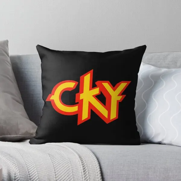 

Cky Printing Throw Pillow Cover Decorative Comfort Office Bed Case Anime Throw Square Sofa Soft Fashion Pillows not include