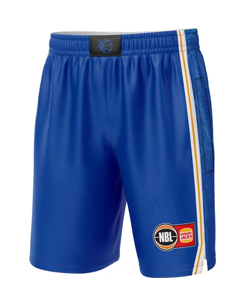 Brisbane Bullets 2024-25 ШОРТЫ для домашней униформы (на заказное имя и номер)