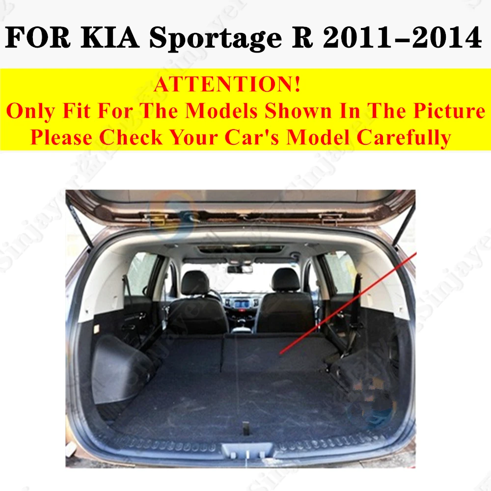 Коврик для багажника автомобиля KIA Sportage R 2014 2013 2012 2011 задний коврик груза защитный