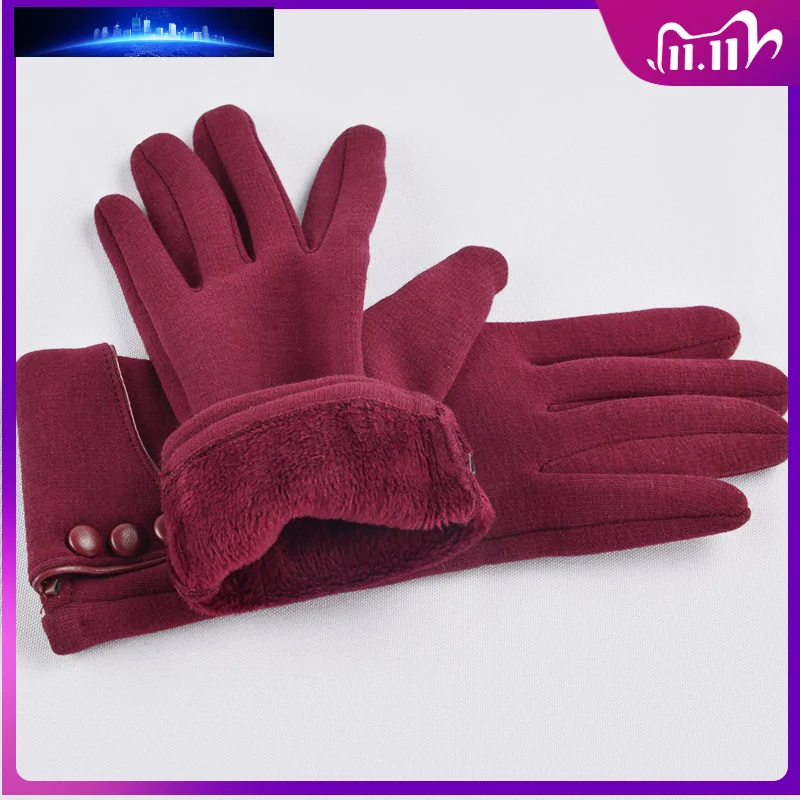 

Women Touch Screen Winter Gloves Autumn Warm Gloves Wrist Mittens Driving Ski Windproof Glove Luvas Guantes Handschoenen 2022