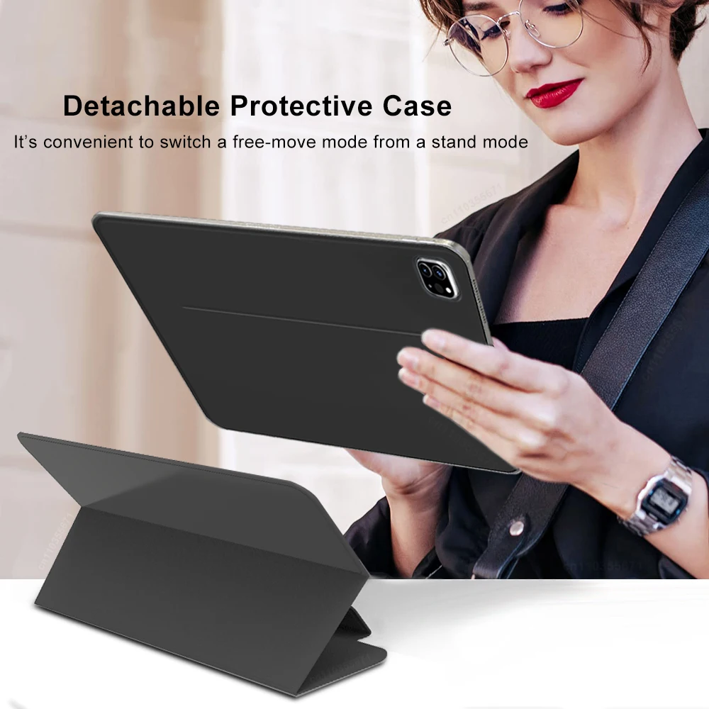 Case For iPad Pro 11 12.9 10th Generation Magnetic Air 4 5 M2 M4 13 2024 Smart Cover Tablet