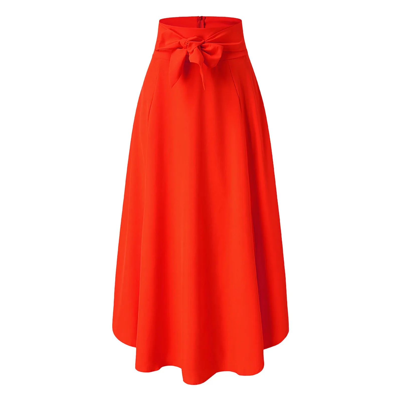 Summer Casual Color Spring Solid Long Fashion Skirts Women's Skirt Crib Bed Skirts