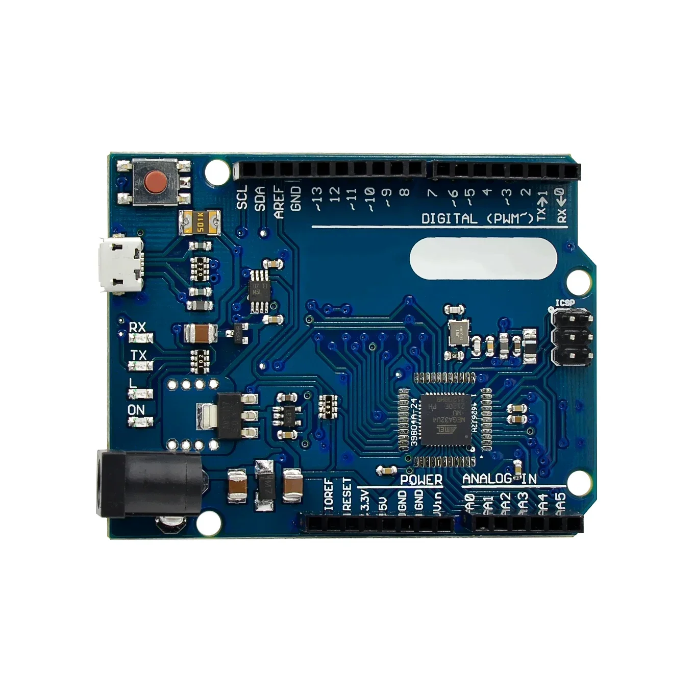 Фото Плата разработки Leonardo R3 ATMEGA32U4 для Arduino №4